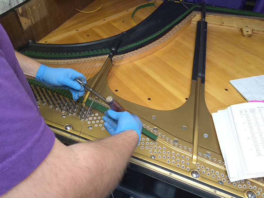 Strings 08 Upright Abbey Piano Services