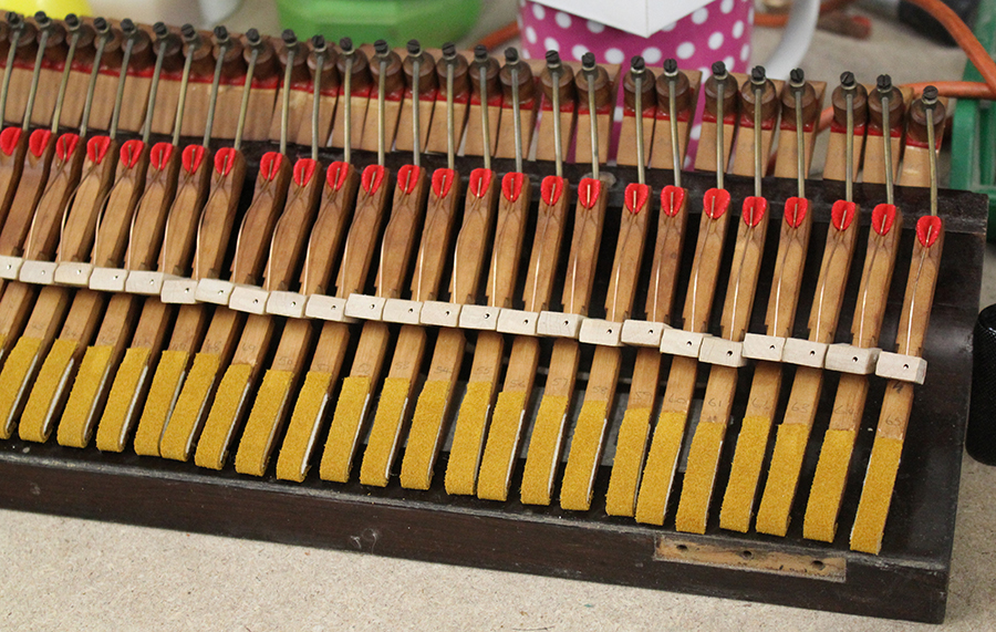 Dampers Restoration 05 Abbey Piano Services